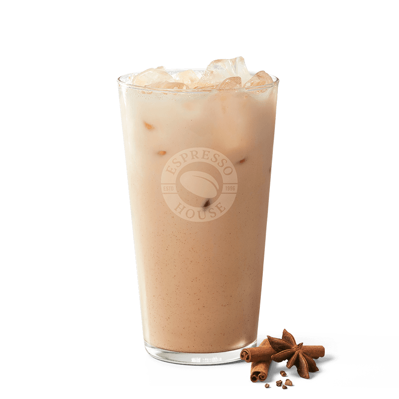 Christmas Iced Chai Latte