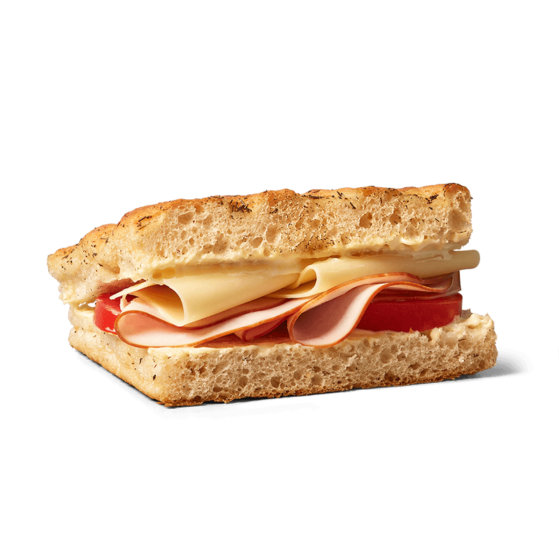 Focaccia Turkey And Cheese