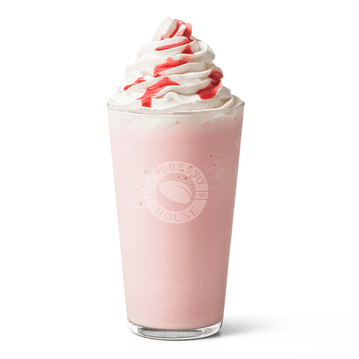 Strawberry & Vanilla Frapino Vegan