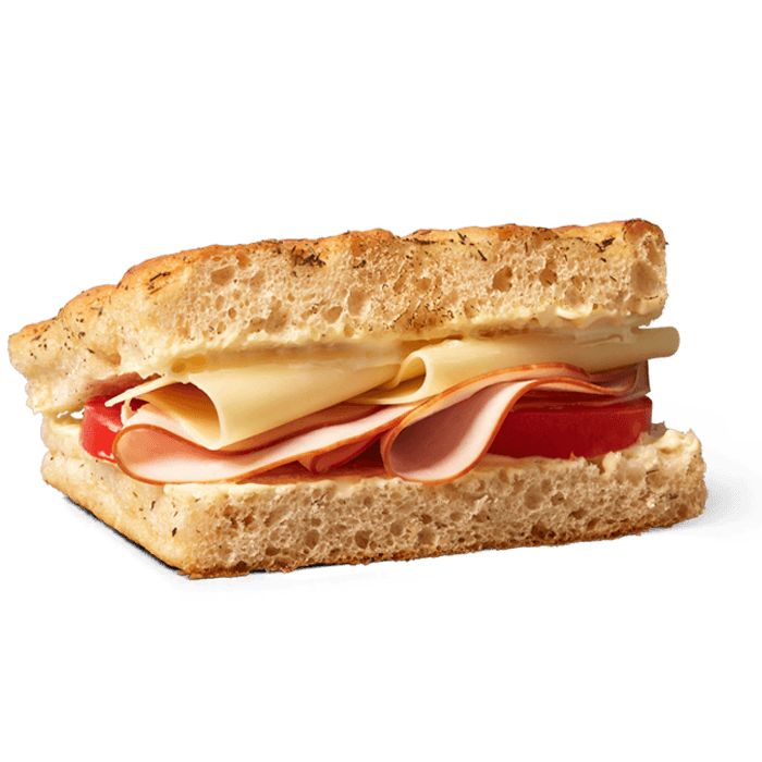 Focaccia Ost & Kalkunskinke