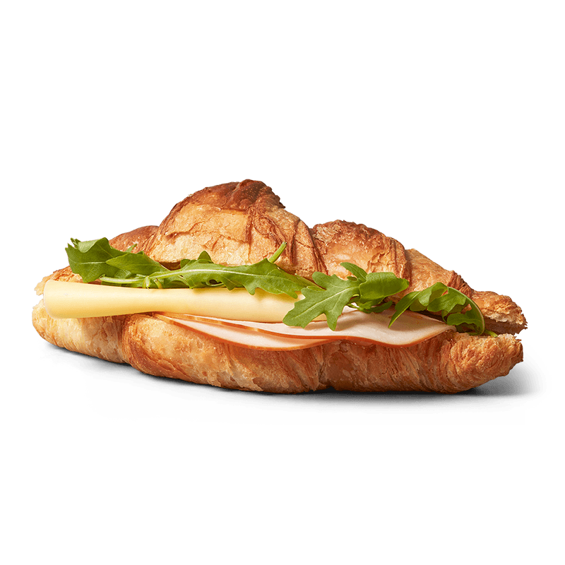 Croissant Ost & Kalkunskinke