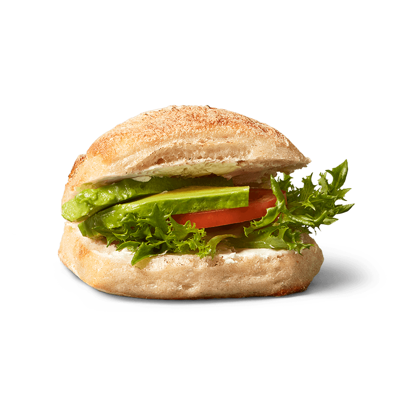 Sourdough Roll Tomato And Avocado