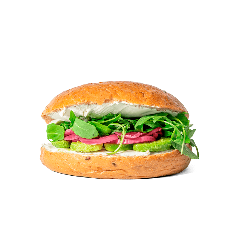 Avocado Dark Bagel