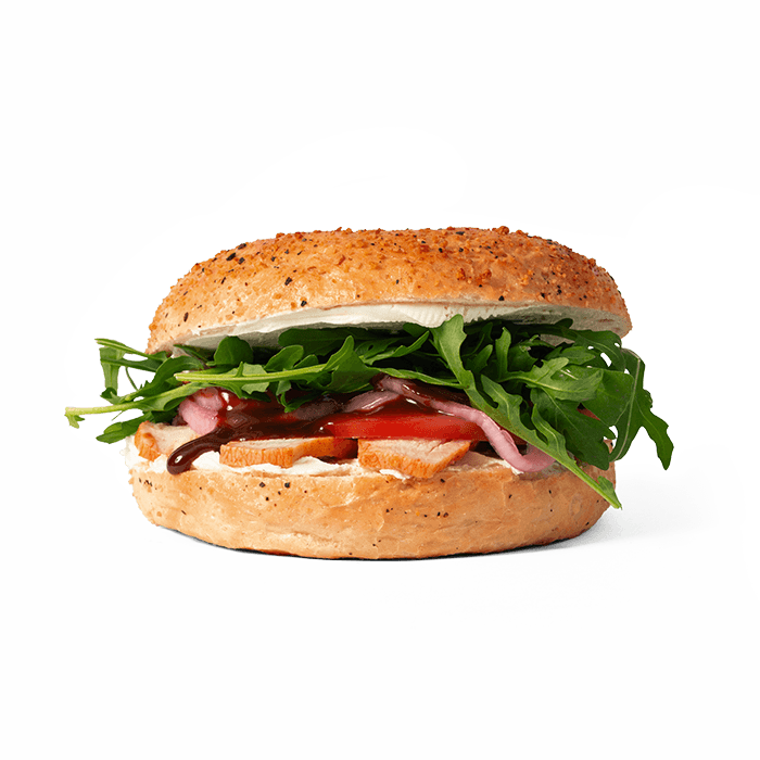 Chicken BBQ Bagel